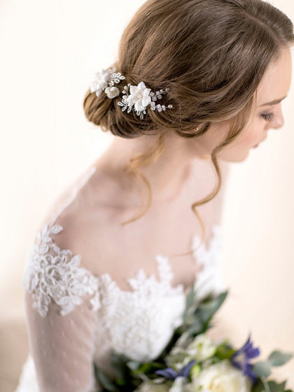 Flower Hair Pins | SILK GARDENIA
