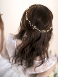 Hair Wreath | FLOWER BUDS & CRYSTAL