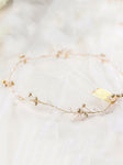 Hair Wreath | FLOWER BUDS & CRYSTAL