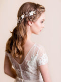 Flower Headpiece | IRIS & CRYSTAL