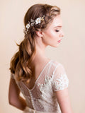 Flower Headpiece | IRIS & CRYSTAL