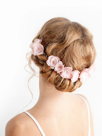 Flower Headband | DUSTY PINK