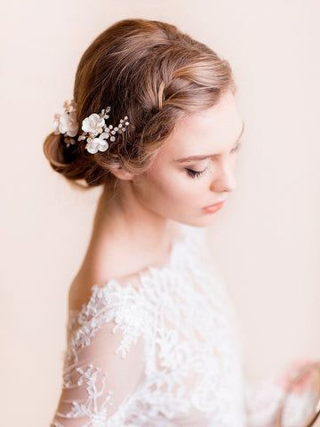 Flower Hair Pins | APPLE BLOSSOMS