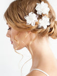 Flower Hair Pins | SILK & LACE